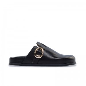 Black Women Bernardo Easton Slip On Clogs | UNK7969YM