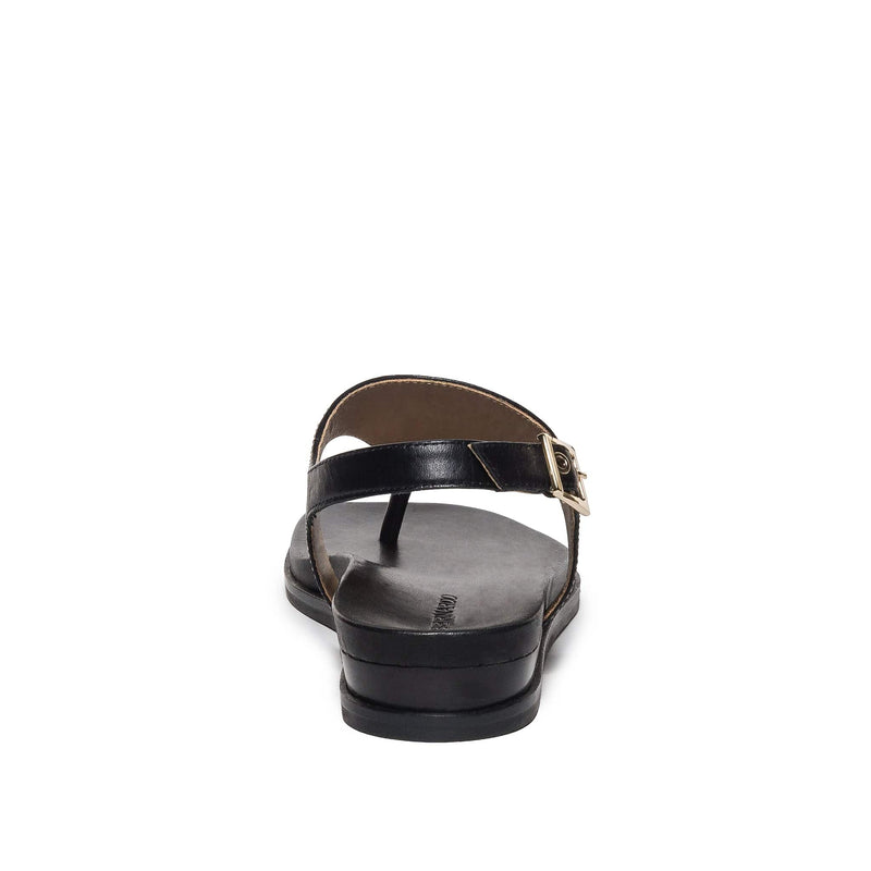 Black Women Bernardo Concord Thong Flat Sandals | VSR731BW