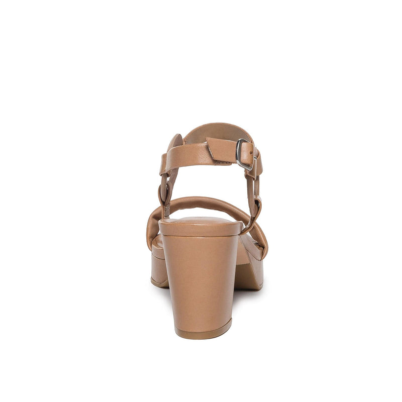Brown Women Bernardo Candace Platform Sandals | IQP75100TA