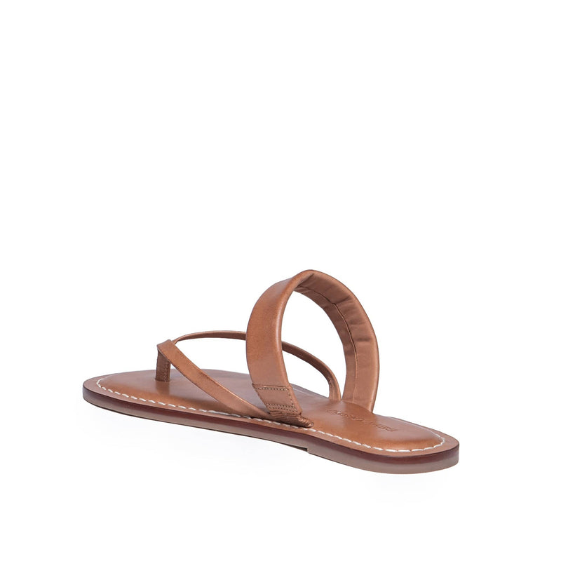 Brown Women Bernardo Leia Thong Flat Sandals | OTX856VW