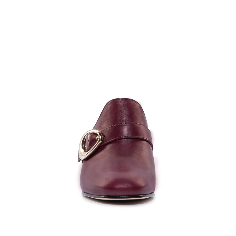 Dark Red Women Bernardo Natasia Mules | IHN6342BL