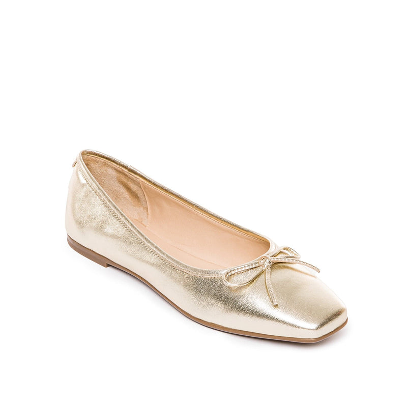 Gold Women Bernardo Gwynn Ballet Flats | HDA3510QI