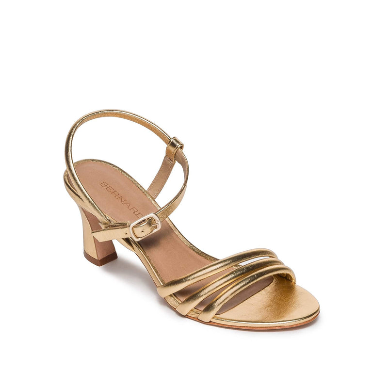 Gold Women Bernardo Noor Heels Sandals | LUO6358BW