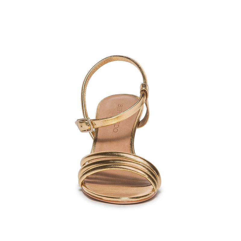 Gold Women Bernardo Noor Heels Sandals | LUO6358BW