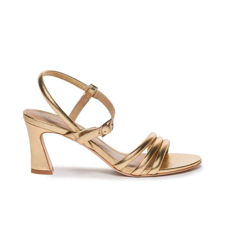 Gold Women Bernardo Noor Heels Sandals | LUO6358BW