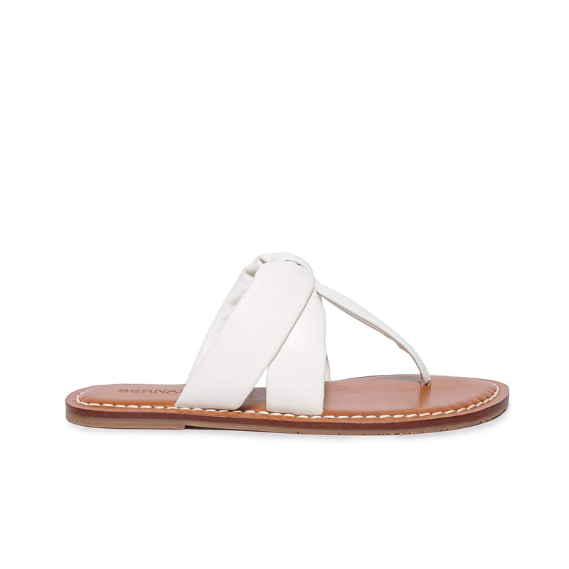 White Women Bernardo Margaret Thong Slide Sandals | LKQ2744UJ